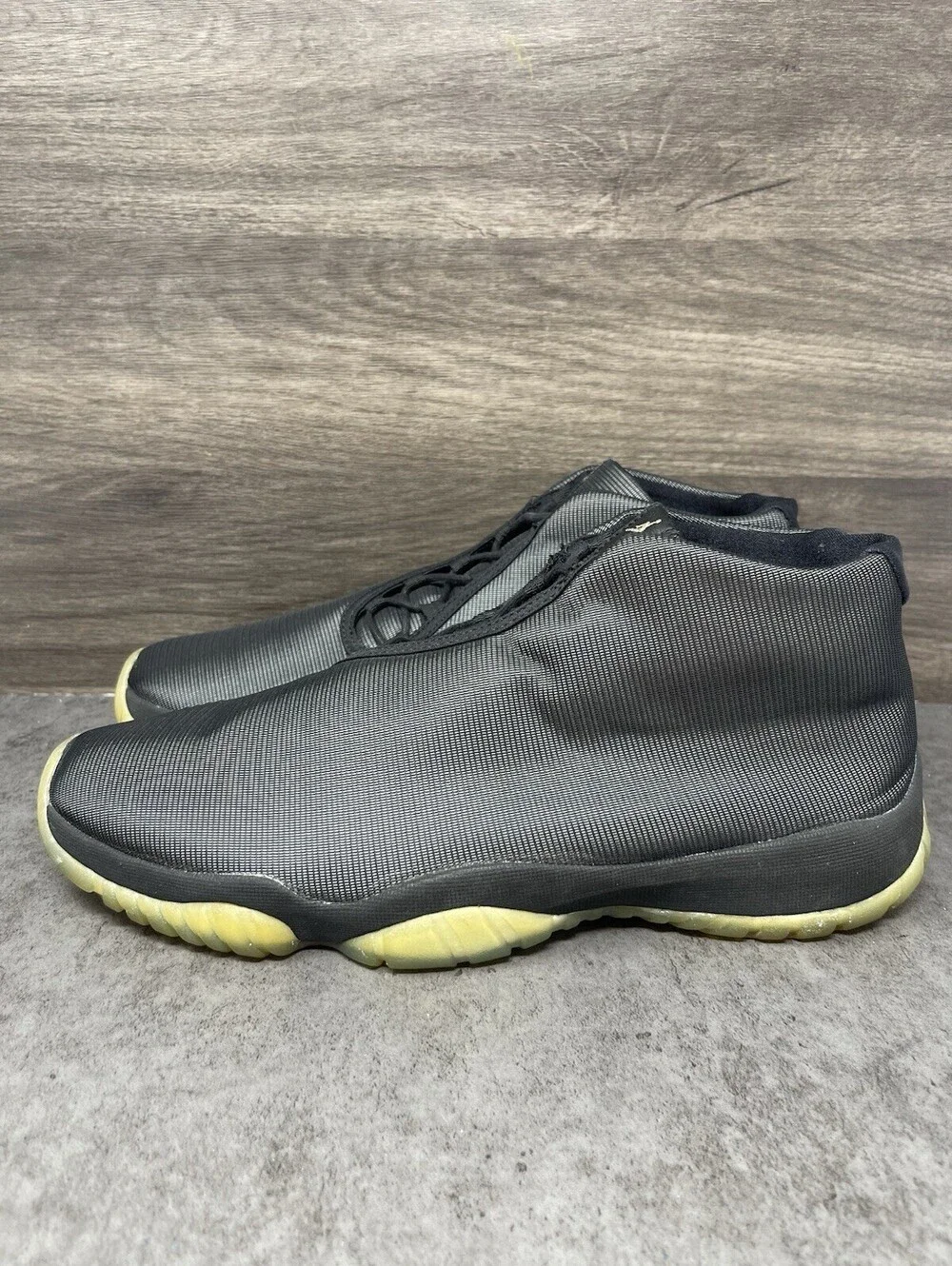 Air Jordan Future 3M Sneakers Mens Size 12 Black Reflective 656503-011
